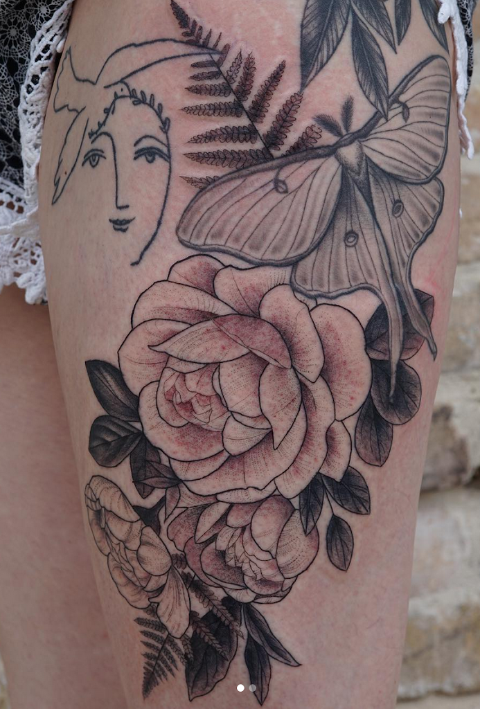 Modern Heart Tattoo Tattoo in Austin, Texas