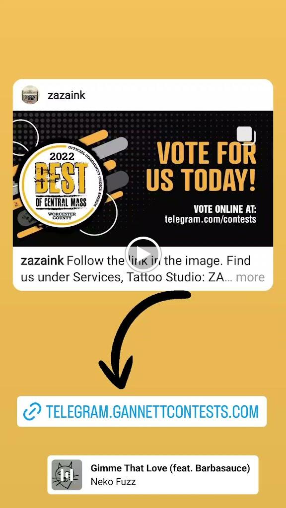 Zaza Ink Videos in West Boylston, Massachusetts