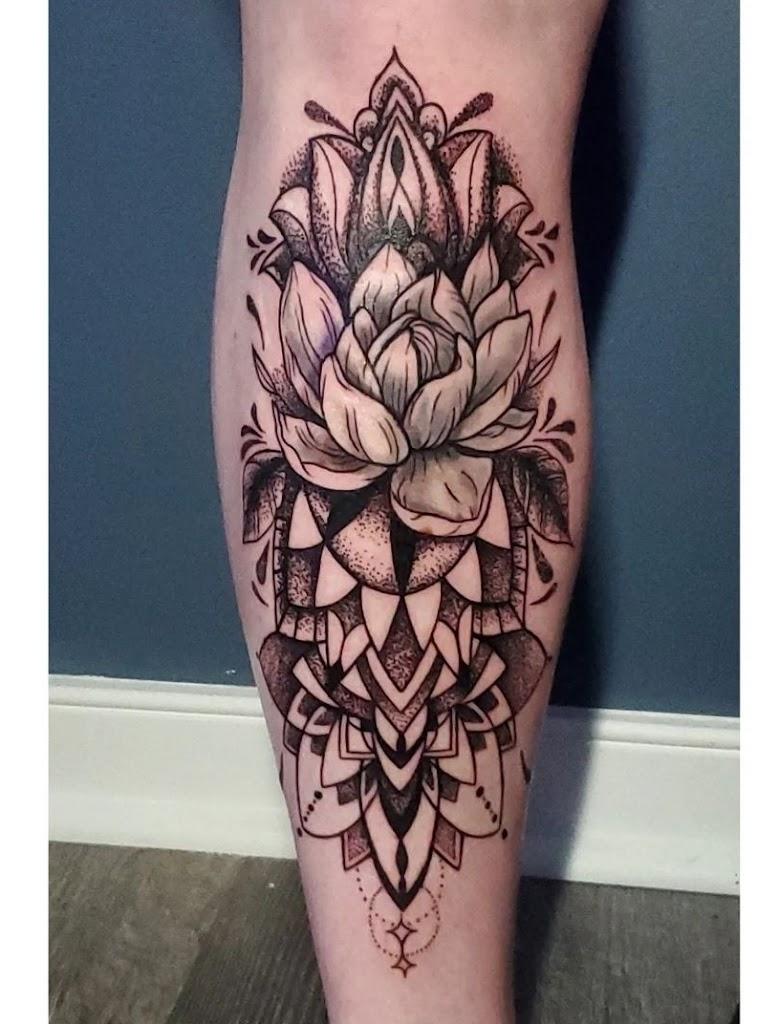 Red and Blue Tattoo