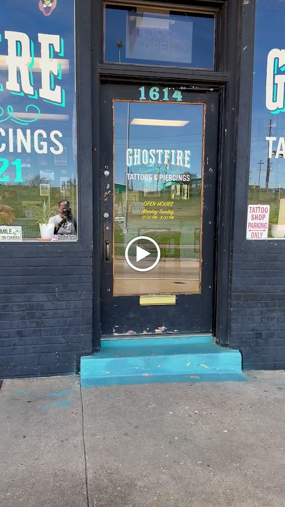 Ghostfire Tattoo and Piercing Exterior in Shreveport, Louisiana