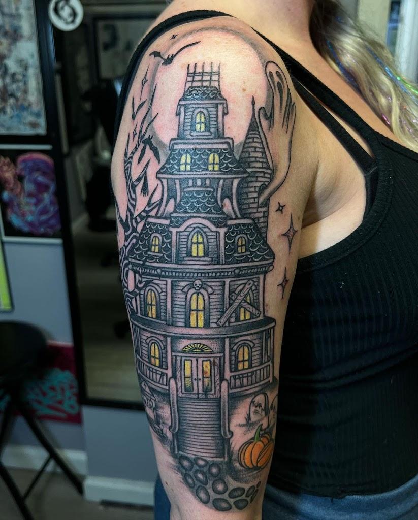 Bold Magnolia Tattoo
