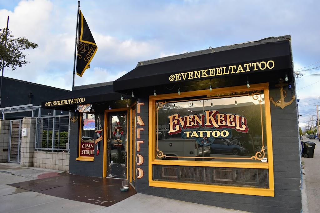 Even Keel Tattoo Exterior in San Diego, California