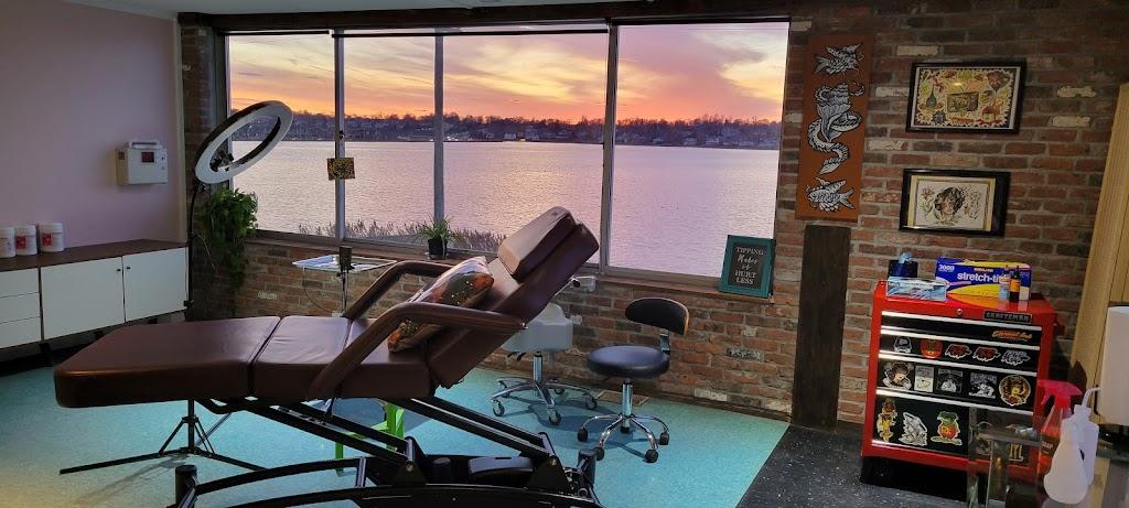 Secret Beach Tattoo Inside in Middletown, Rhode Island