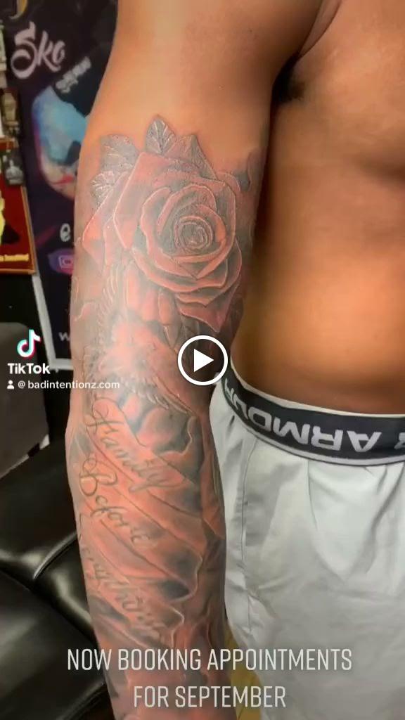 Bad Intentionz Tattoo & Piercings Studio Videos in Newark, New Jersey