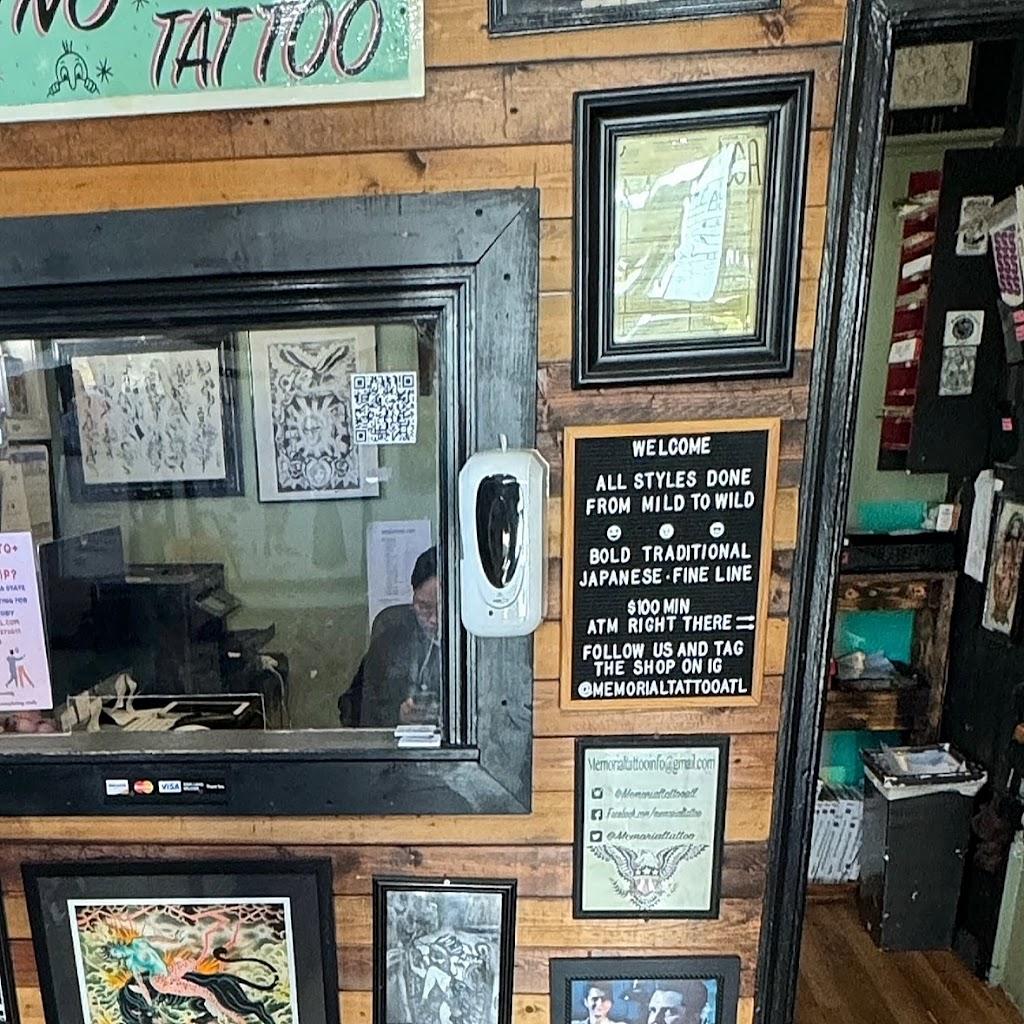 Memorial Tattoo Exterior in Atlanta, Georgia