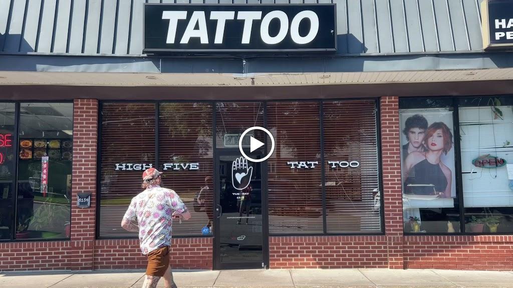 High Five Tattoo Exterior in Alexandria, Virginia