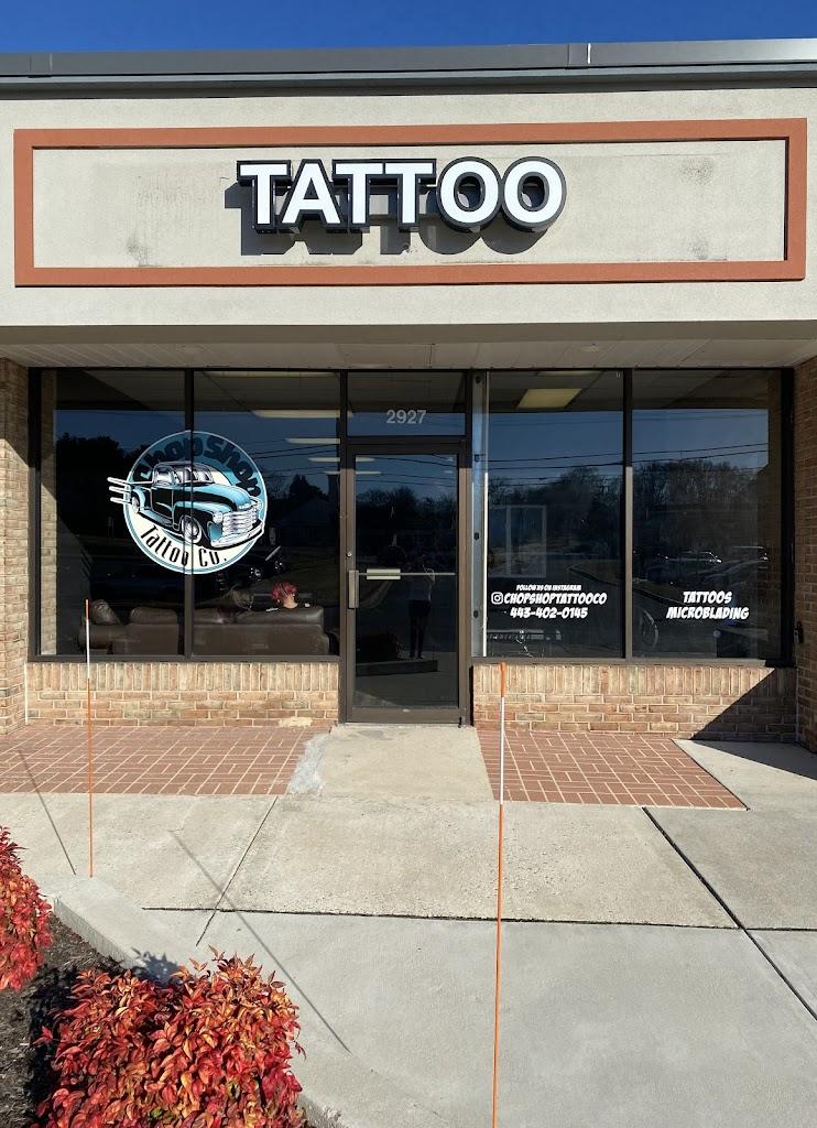 Chop Shop Tattoo Company Exterior in Abingdon, Maryland