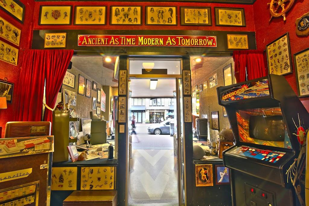 Tahiti Felix's Master Tattoo and Museum Exterior in San Diego, California