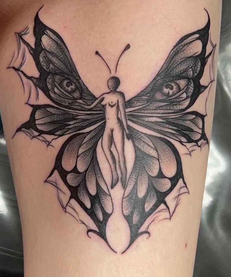 Steel Rod Tattoo