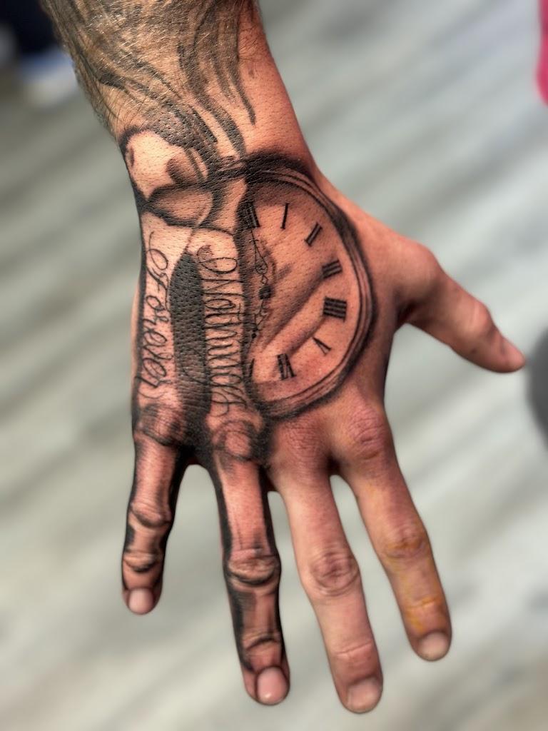 Spilled Ink Tattoo