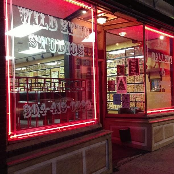 Wild Zero Studios Exterior in Morgantown, West Virginia