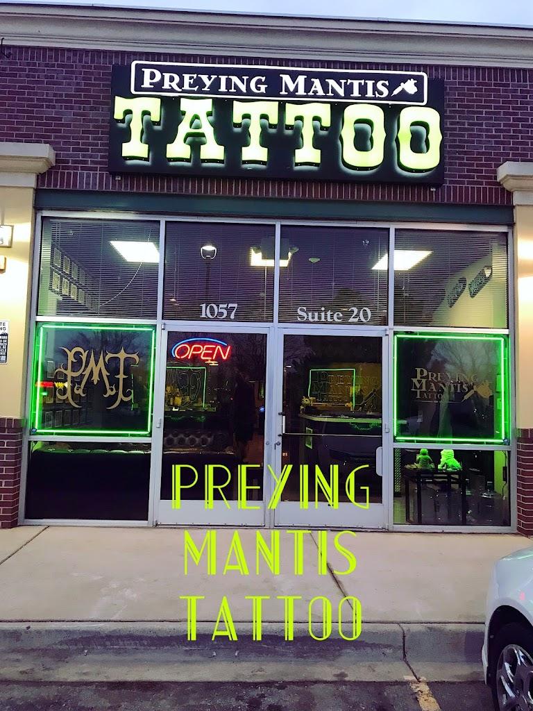 Preying Mantis Tattoo