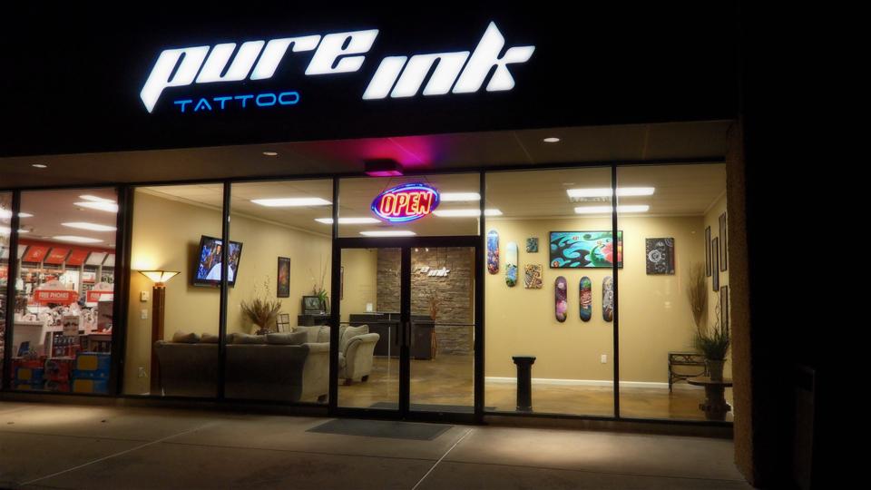 Pure Ink Tattoo Studio Exterior in Ledgewood, New Jersey