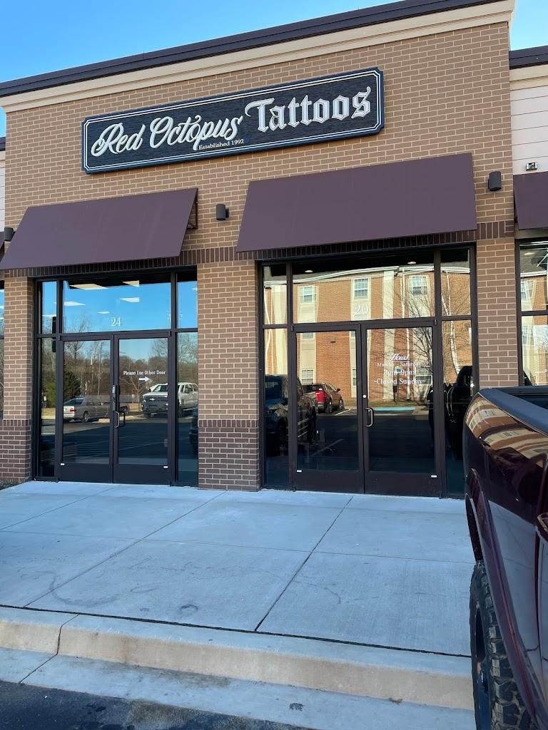 Red Octopus Tattoos & Body Piercing