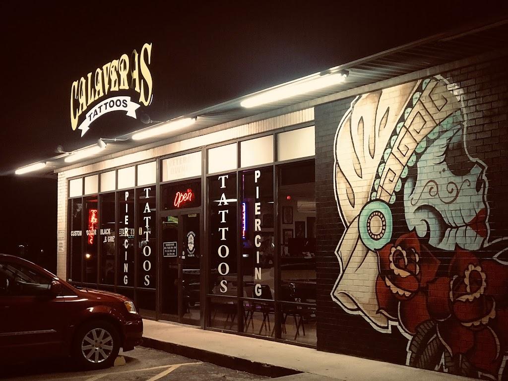 Calaveras Tattoo Studio Exterior in Killeen, Texas
