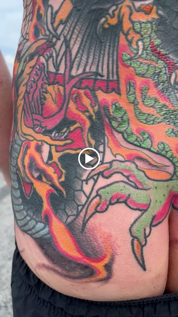 Adam Roof Tattoo Videos in Tampa, Florida