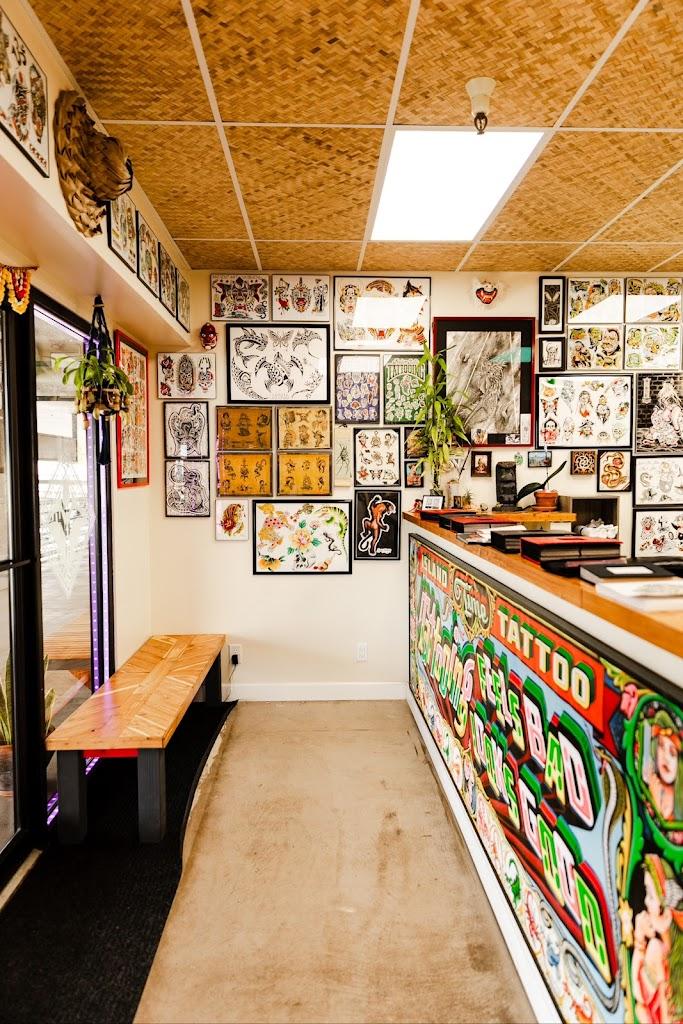 Island Time Tattoo Inside in Lahaina, Hawaii