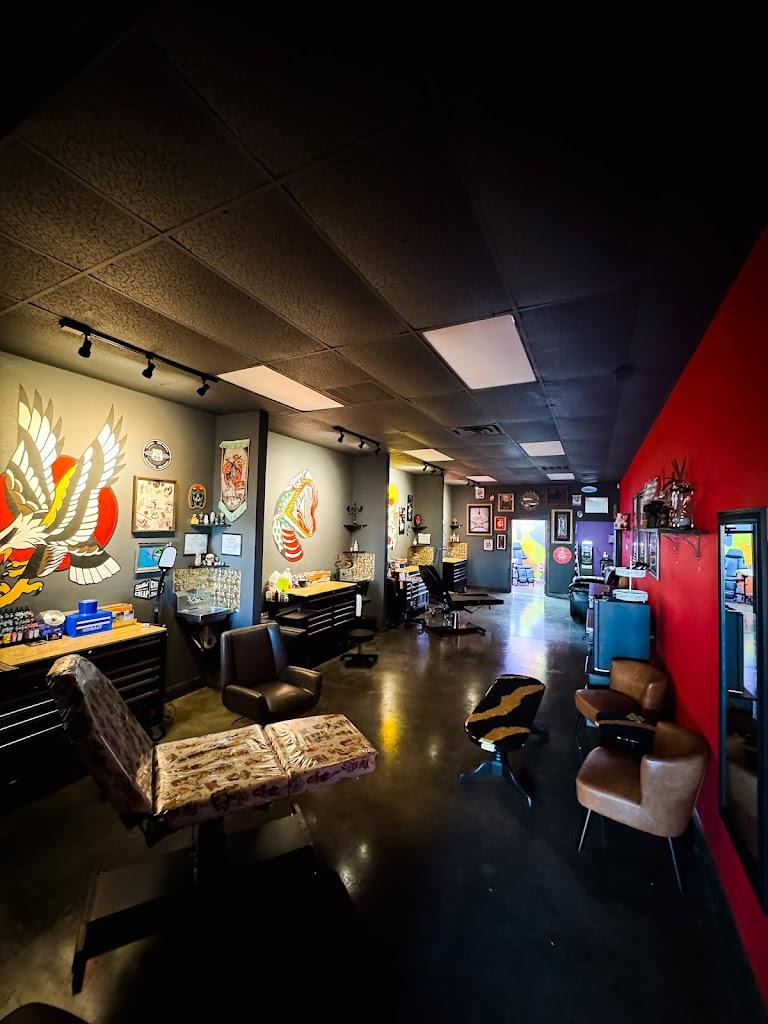 Red Moon Tattoo Inside in Norman, Oklahoma