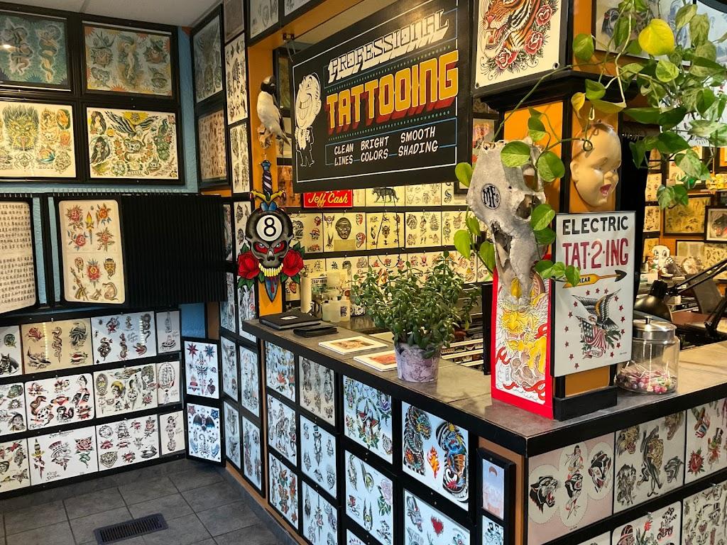 Tiger Rose Tattoo Inside in Minneapolis, Minnesota