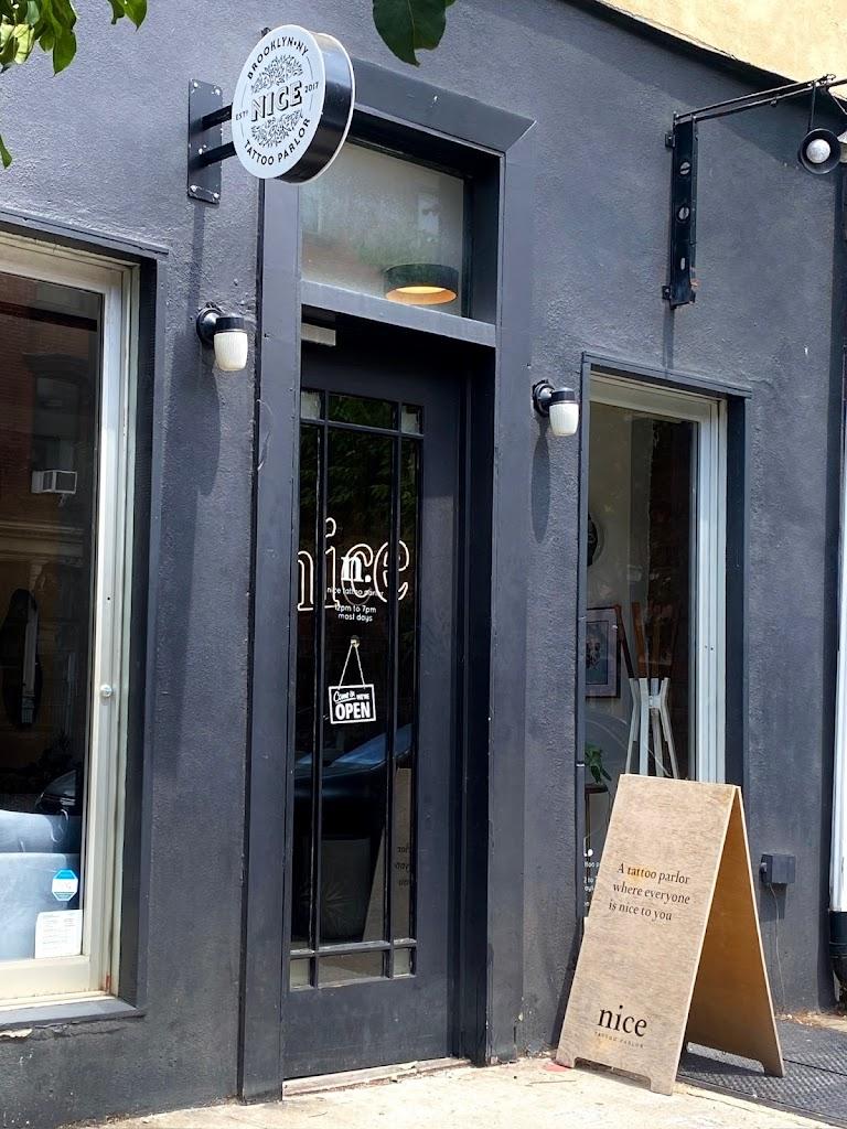 Nice Tattoo Parlor Exterior in Brooklyn, New York