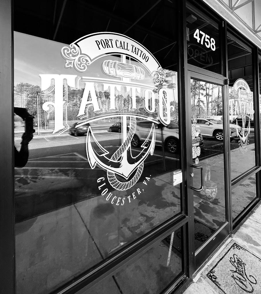 Port Call Tattoo Exterior in Hayes, Virginia