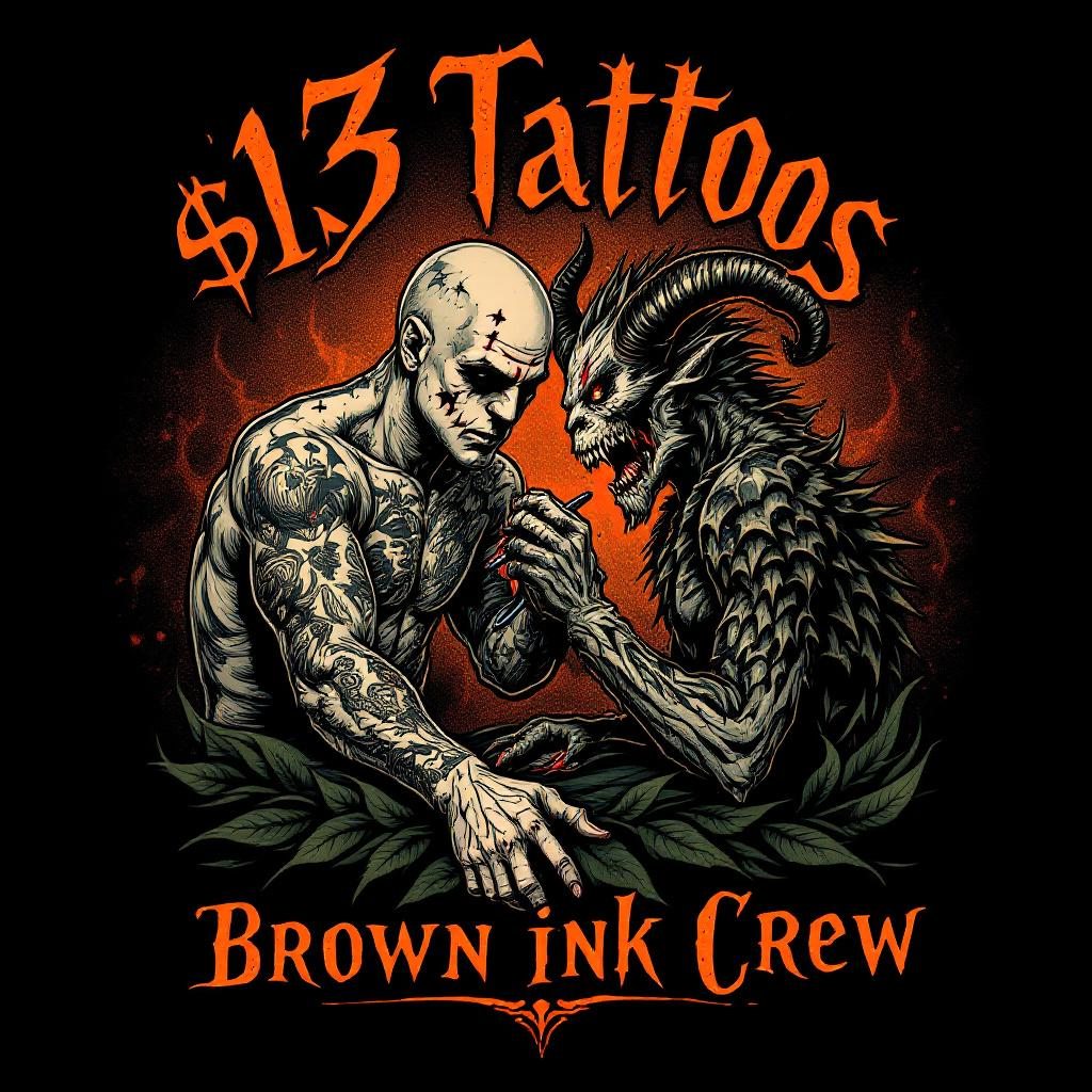 Brown Ink Crew Tattoo Shop Latest in Las Vegas, Nevada