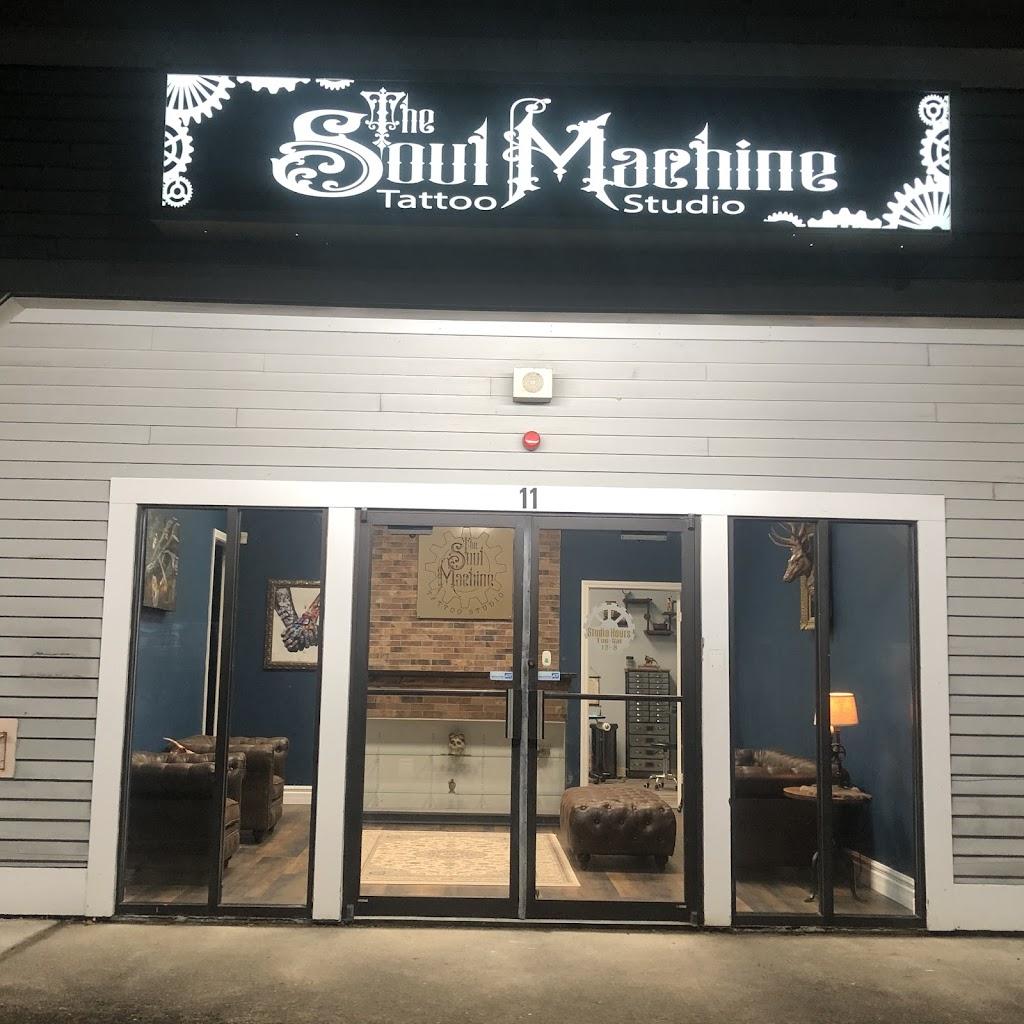 The Soul Machine Tattoo Studio Exterior in Raynham, Massachusetts