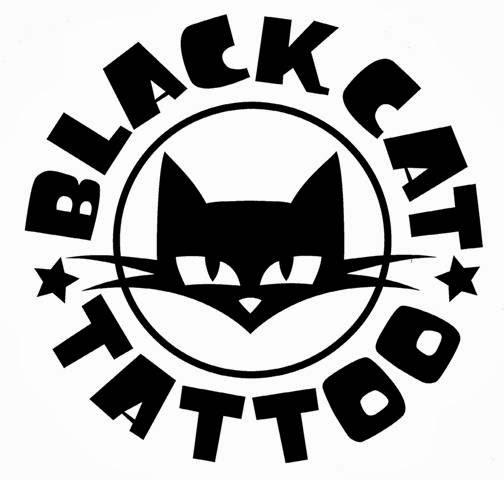 Black Cat Tattoo By owner in Boise, Idaho