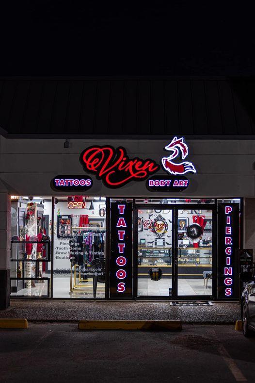 Vixen Body Art Exterior in Plano, Texas