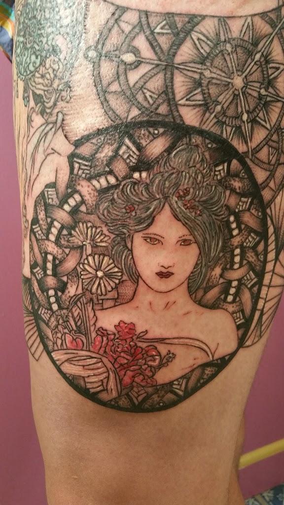 Shavon's Purple Lotus Tattoo Tattoo in Columbia, South Carolina