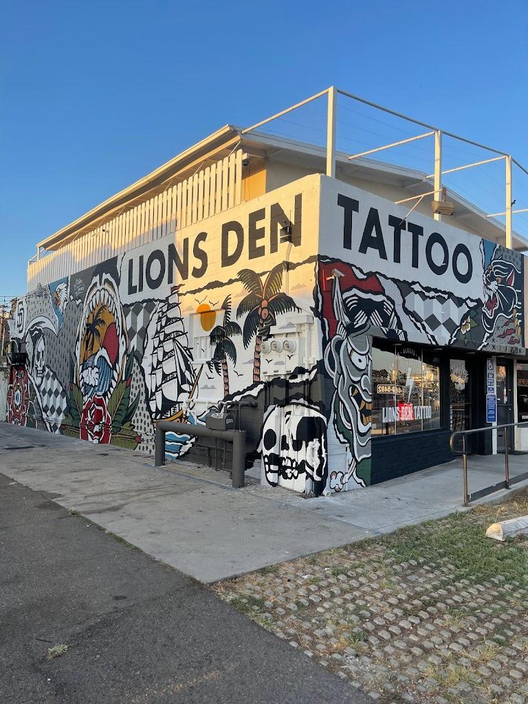 Lions Den Tattoo Studio Exterior in San Diego, California