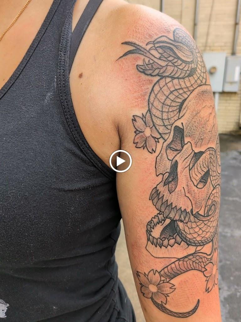 Turquoise Panther Tattoo Videos in Richmond, Virginia