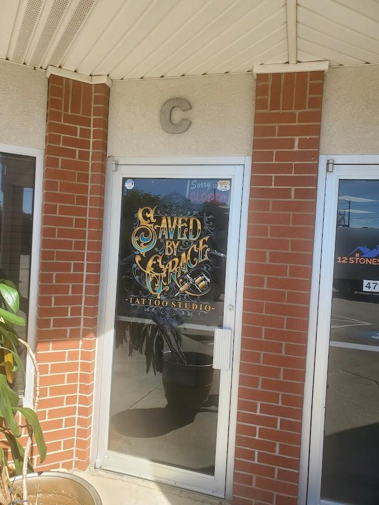 Saved by Grace Tattoo Studio Exterior in Rogers, Arkansas