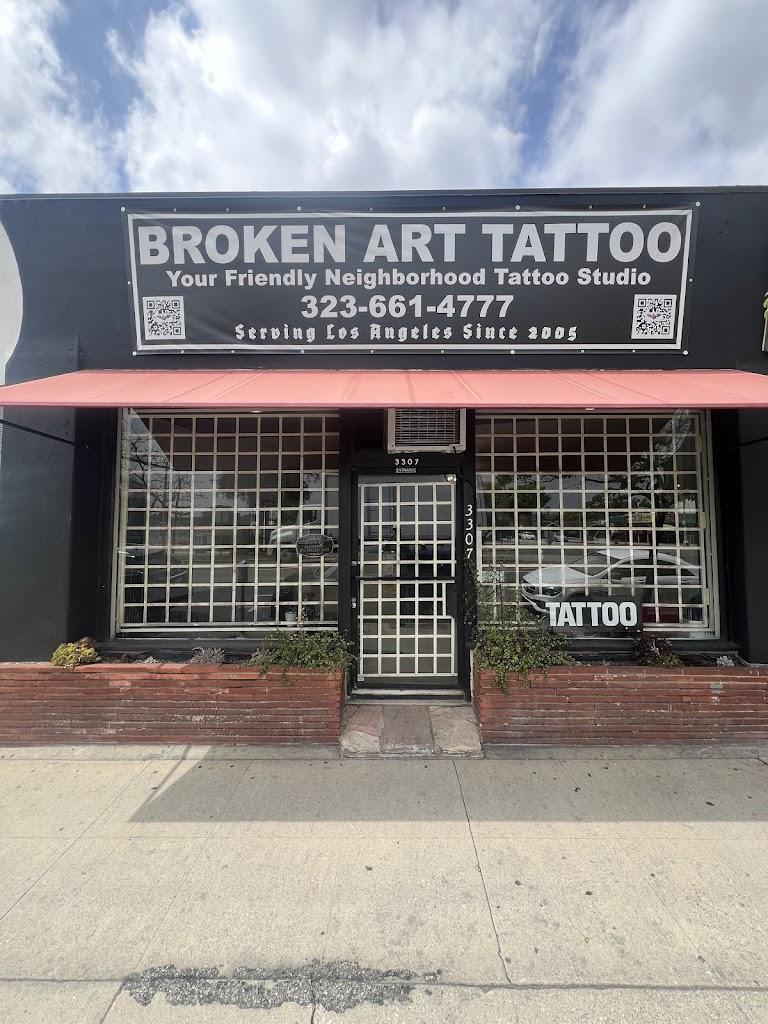 Broken Art Tattoo Exterior in Los Angeles, California