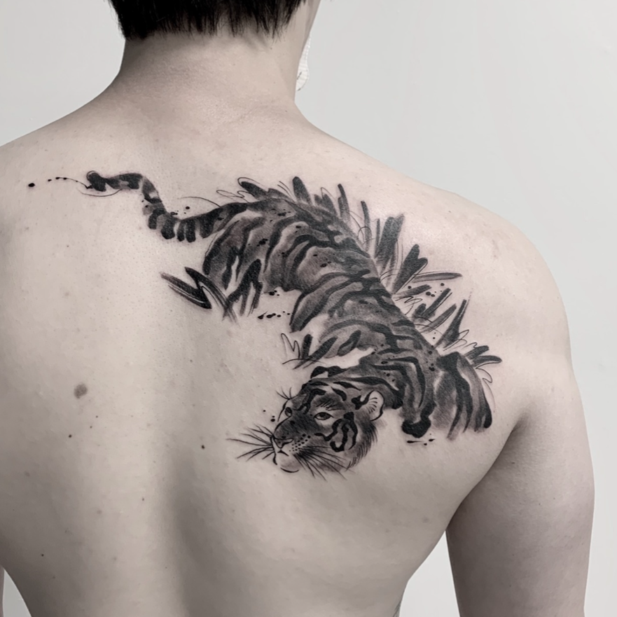 Abxtract Tattoo Tattoo in Los Angeles, California