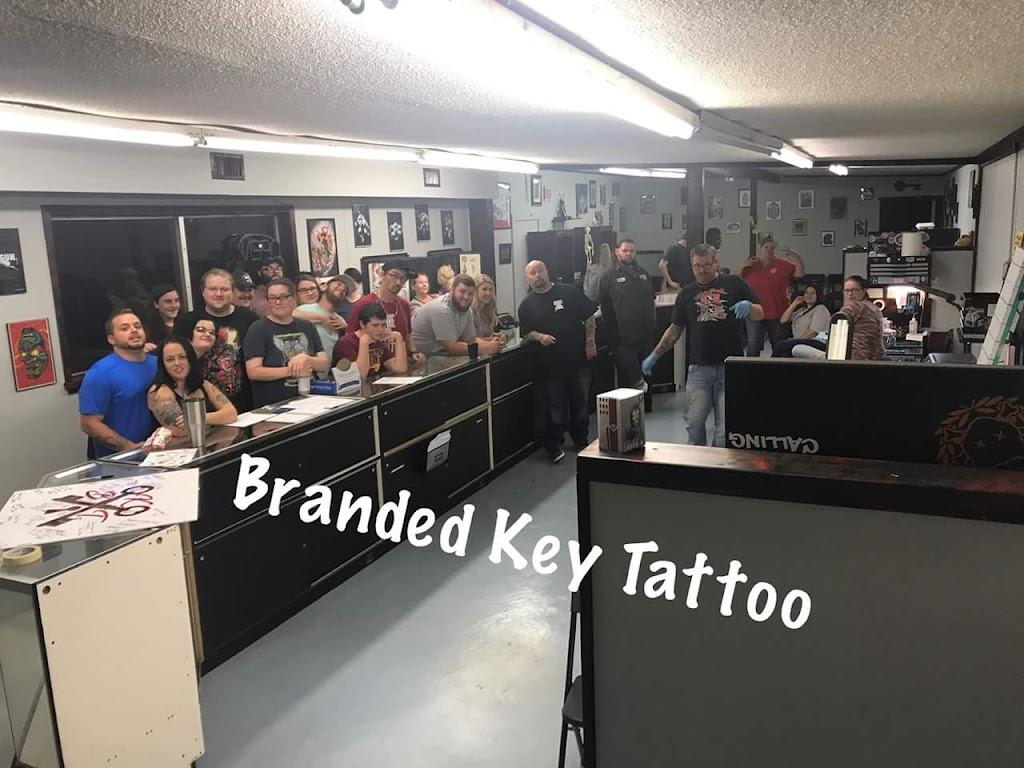 Branded Key Tattoo Inside in Loxley, Alabama