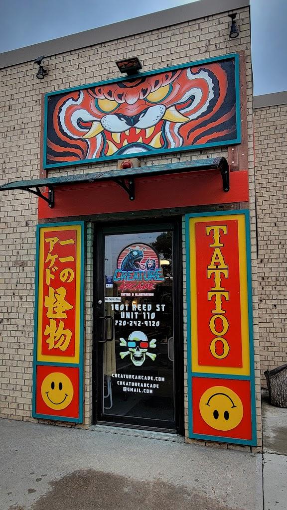 CREATURE ARCADE TATTOO -2 Blocks West of Casa Bonita