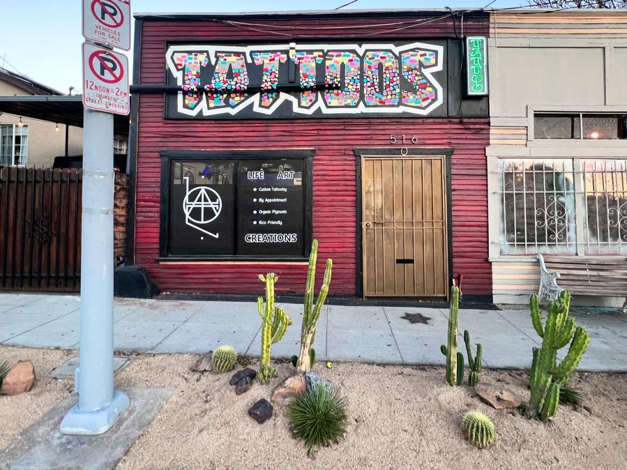 Life Art Creations Tattoo Exterior in Los Angeles, California