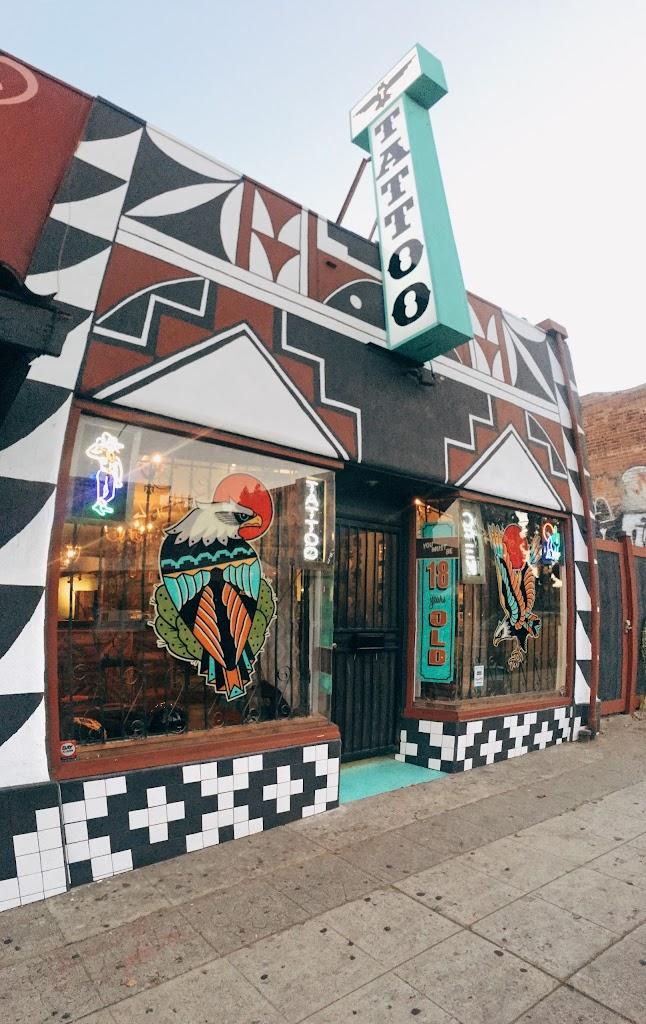 The Dolorosa Tattoo Echo Park Exterior in Los Angeles, California