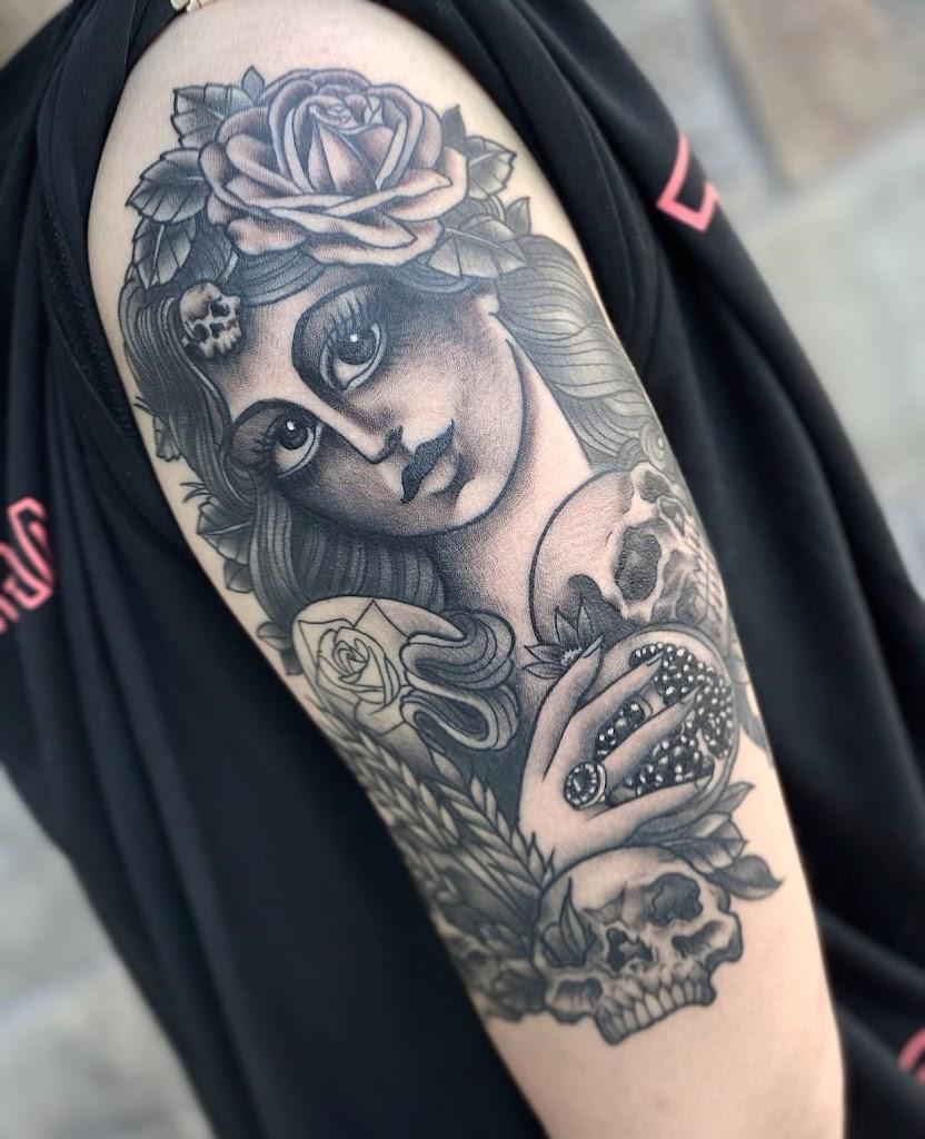 Sword & Stone Tattoo