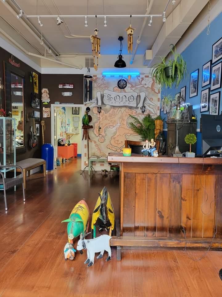 Sono tattoo Inside in Norwalk, Connecticut