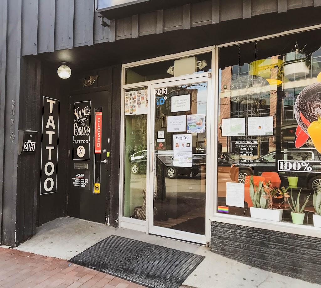 Name Brand Tattoo Exterior in Ann Arbor, Michigan