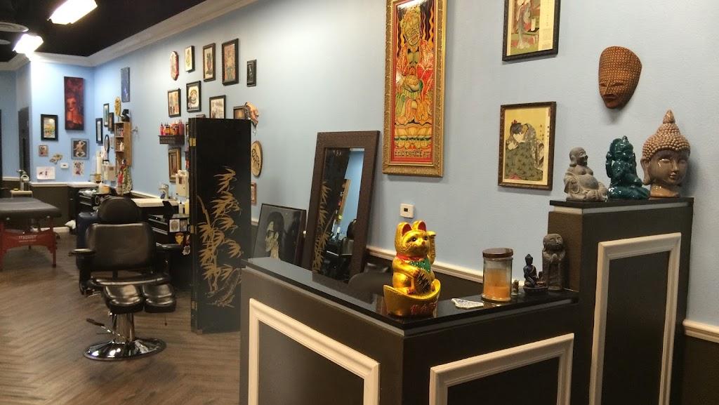 Blue Buddha Tattoo