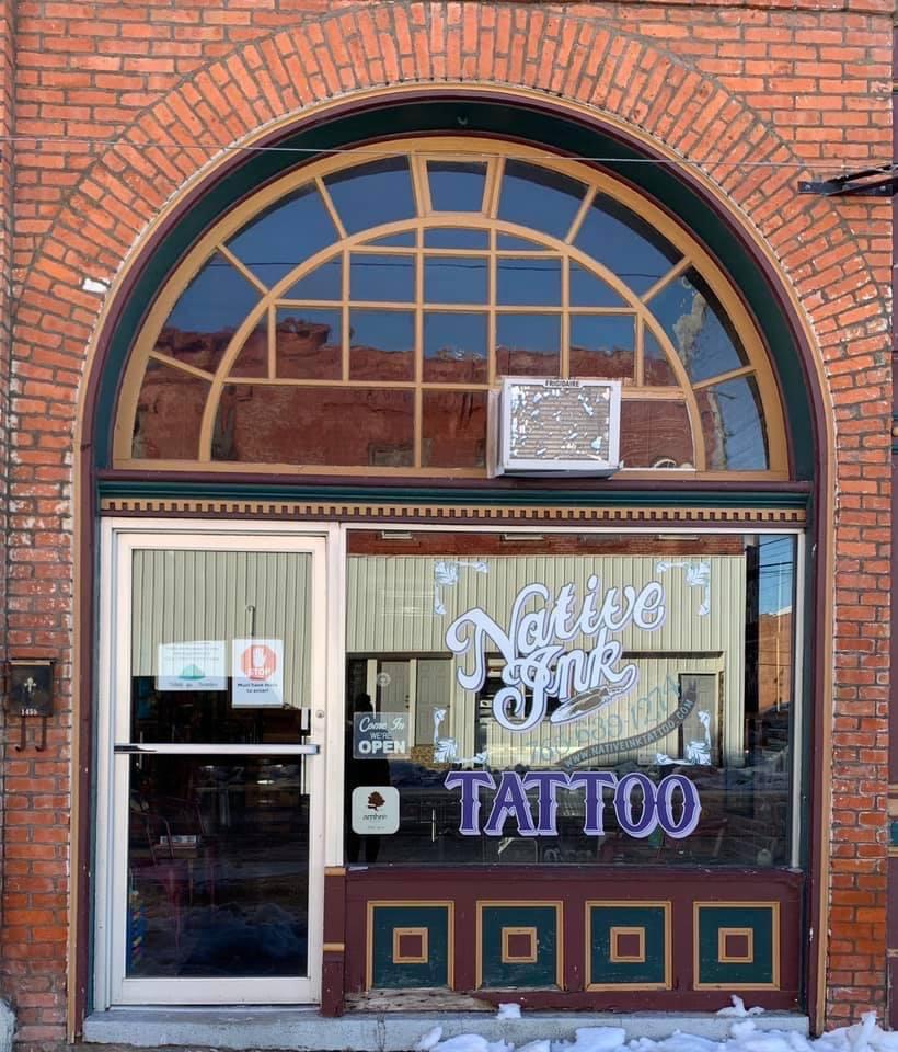 Native Ink Tattoo Exterior in Elwood, Indiana