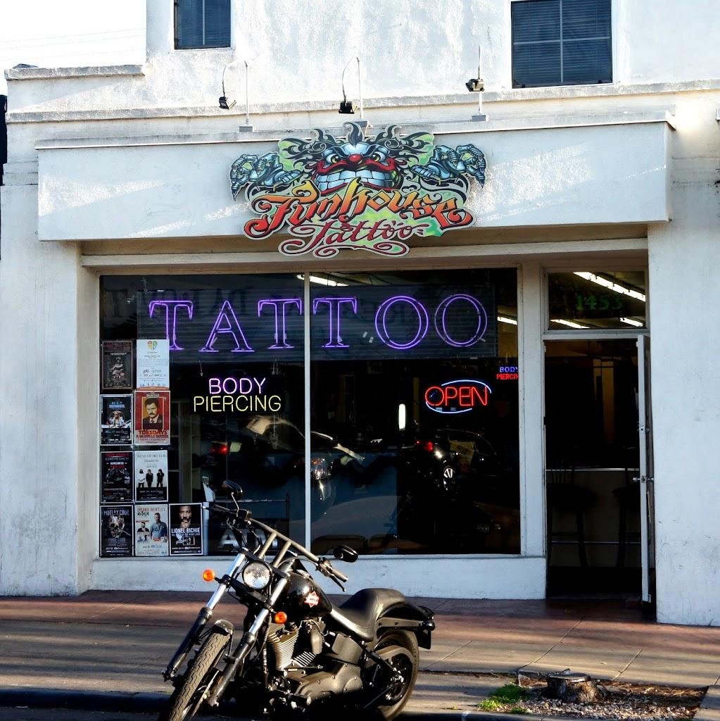 Funhouse Tattoo Exterior in San Diego, California