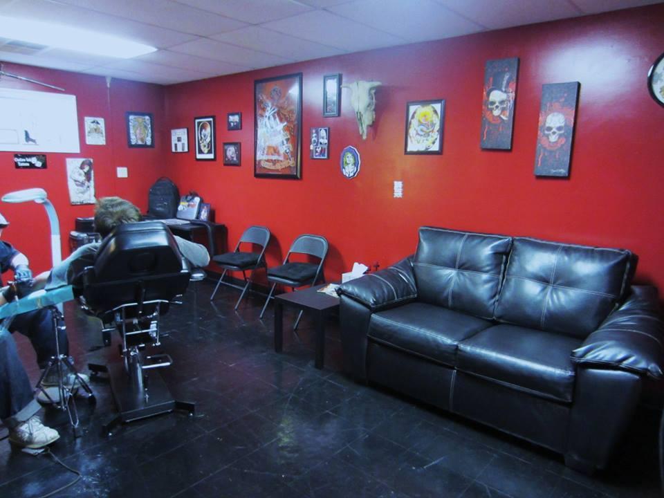 Outlaw Ink Custom Tattoos Inside in Hillsdale, Michigan
