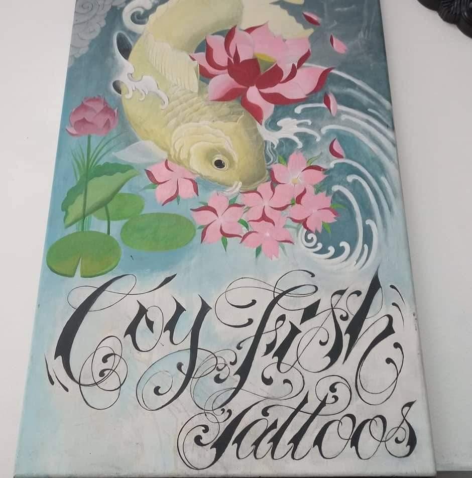 Coy Fish Tattoo