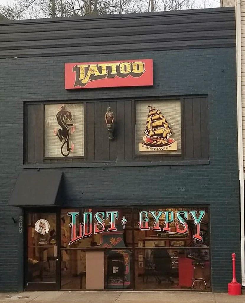 Lost Gypsy Tattoo Exterior in Hazard, Kentucky