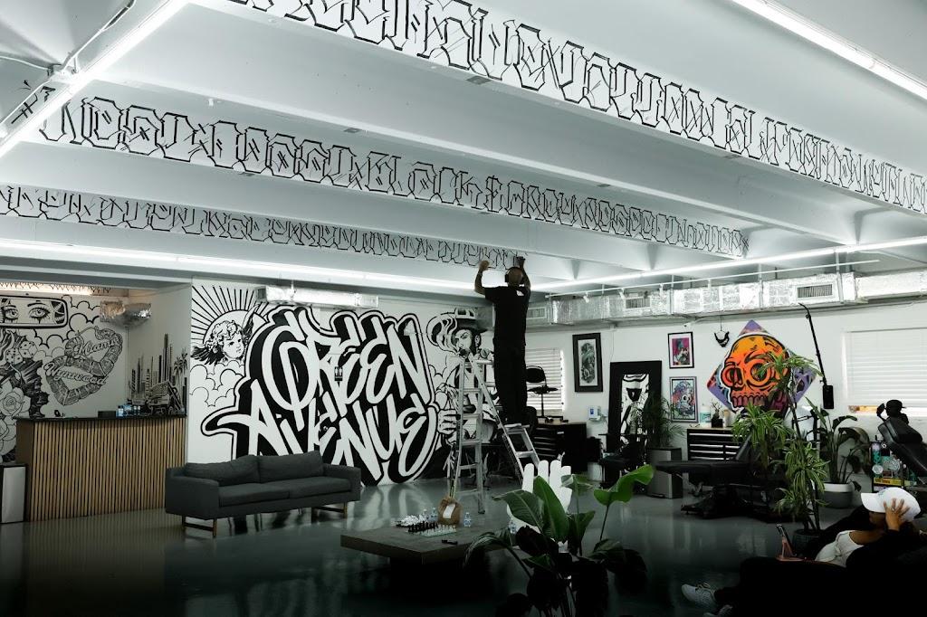 Green Avenue Tattoos Inside in Miami, Florida