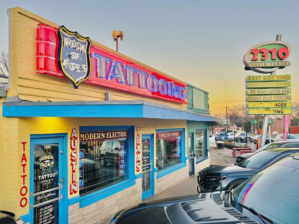 Rock of Ages Tattooing Exterior in Austin, Texas